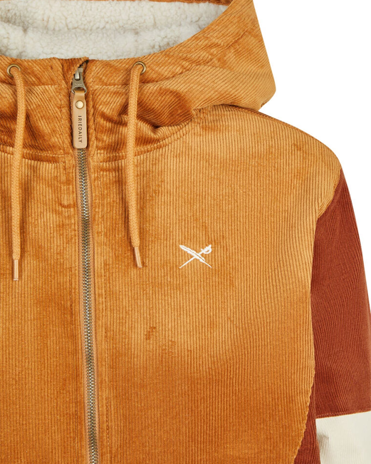 Iriedaily Blotchy Cord Jacket (Tobacco)