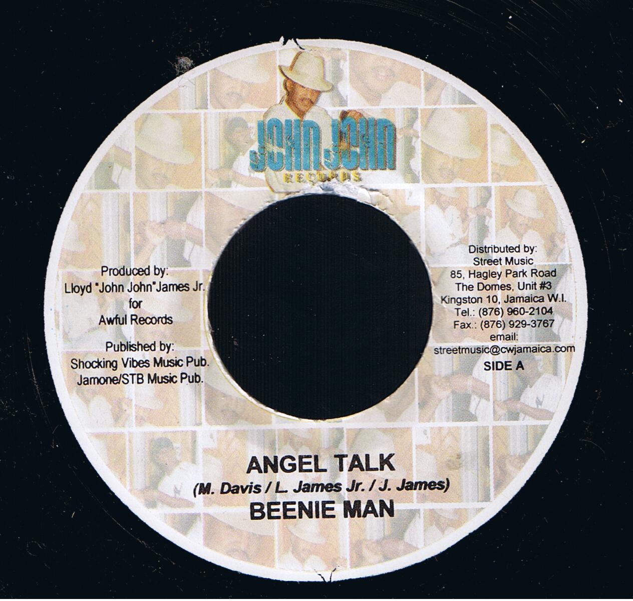 Beenie Man - Angel Talk / Version (7") 