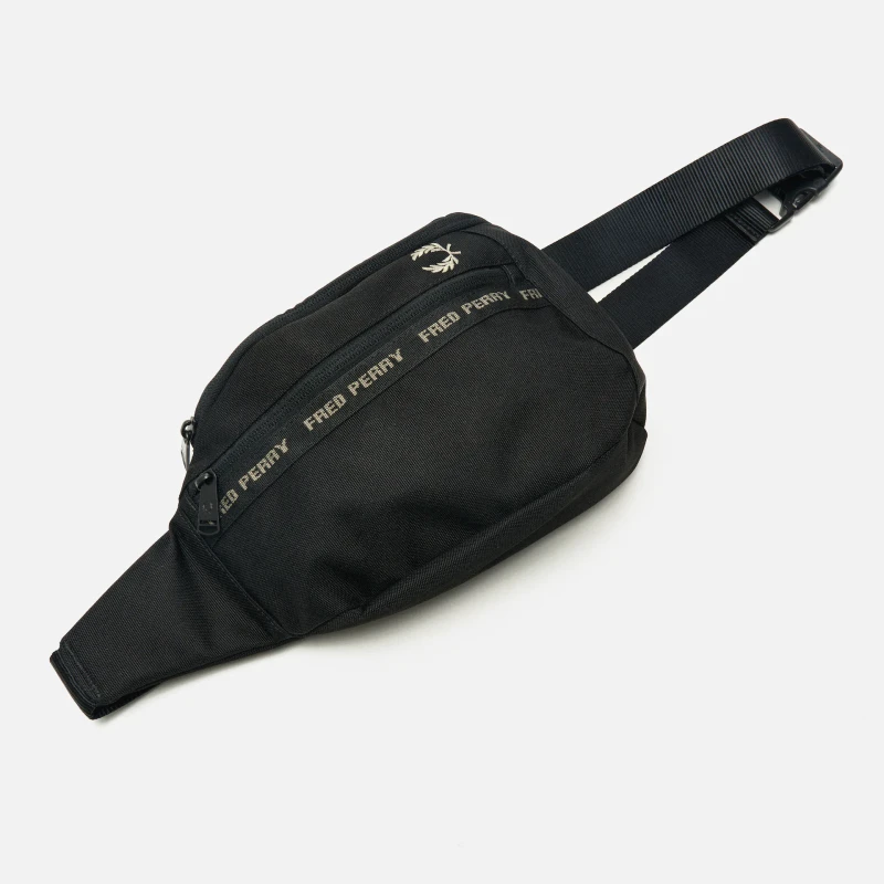 Fred Perry FP Taped Sling Bag in Black 