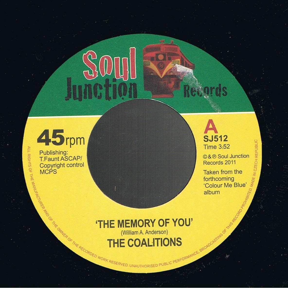The Coalitions - The Memory Of You / The Coalitions - On The Block (7")