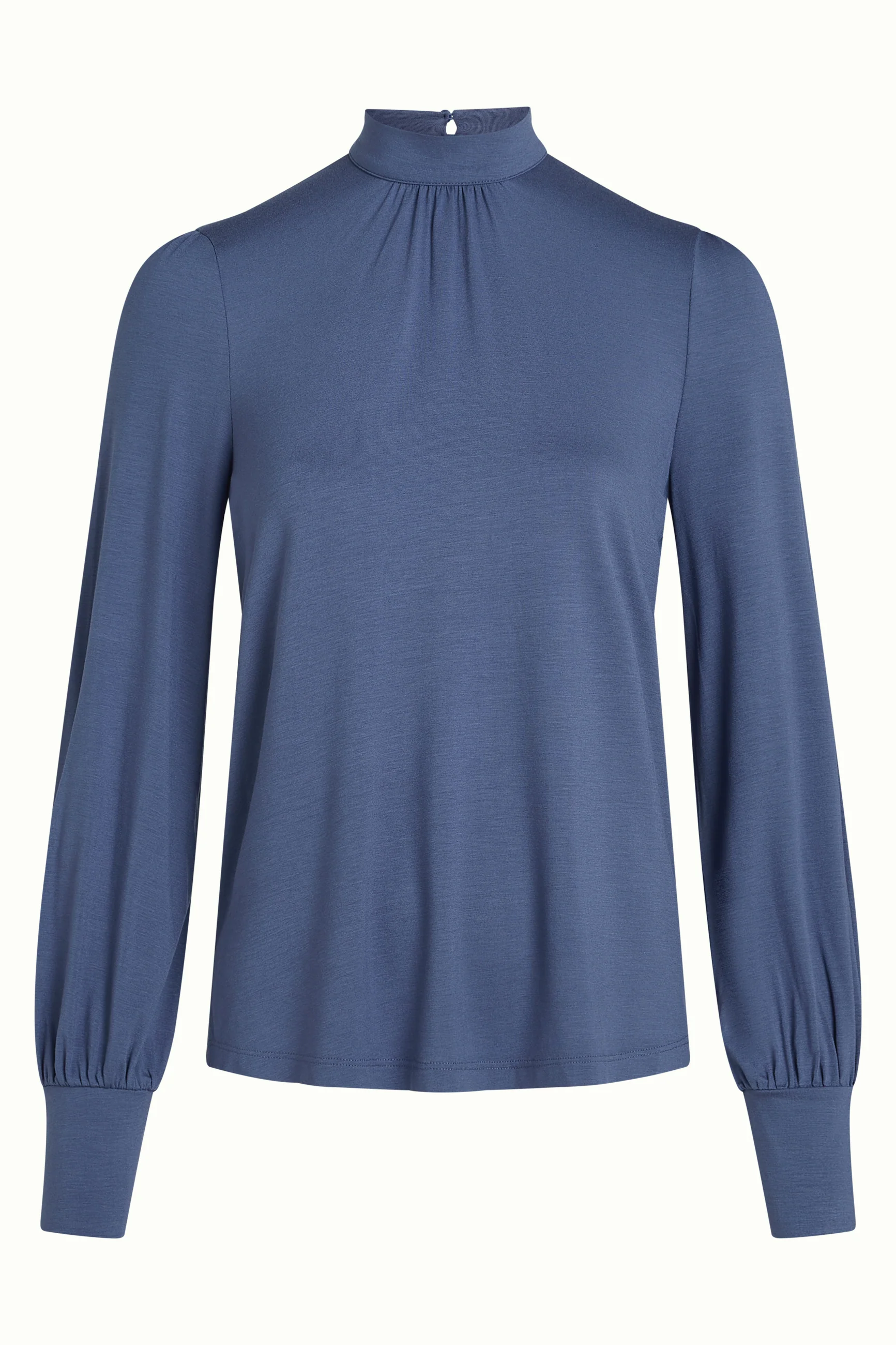 King Louie Phoebe Top Viscose Light (Shadow Blue)