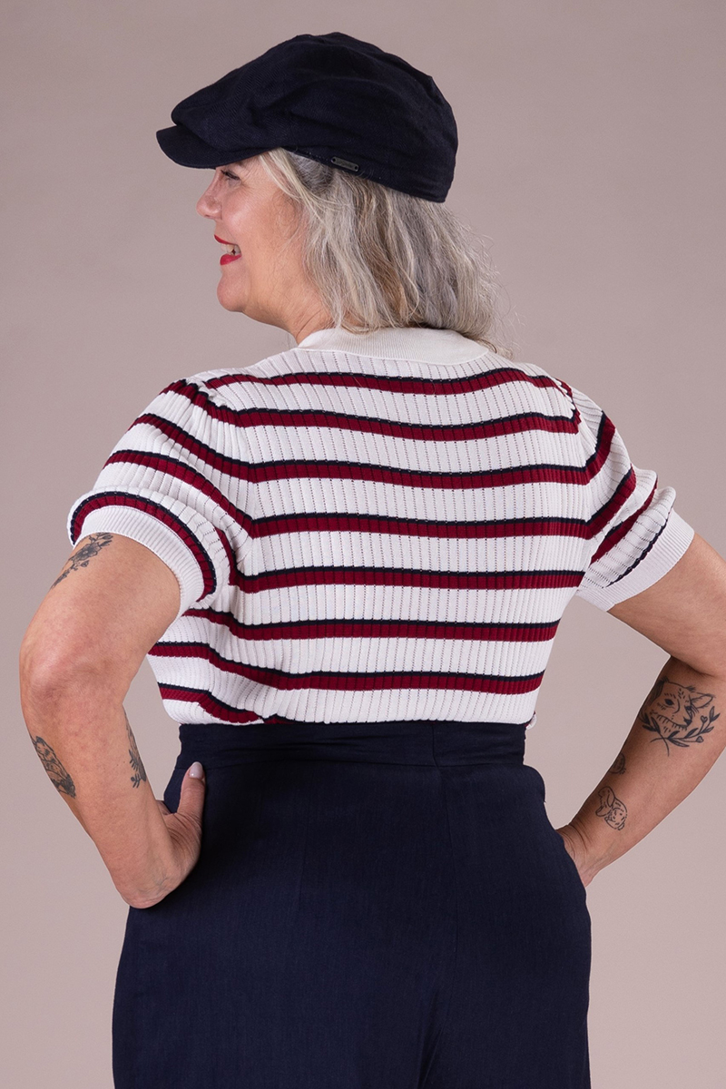Emmy Design The Shipmate Knit Tee in Tricolore