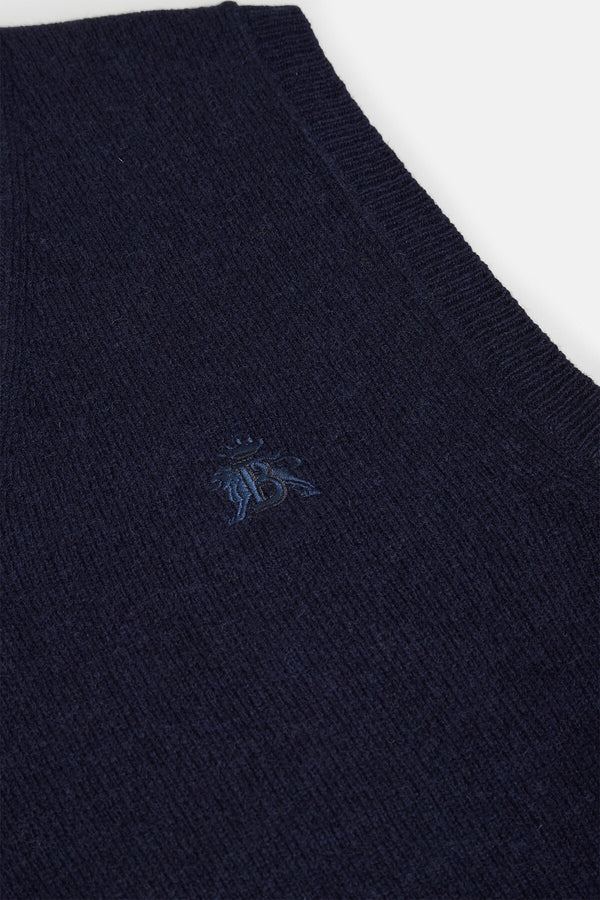 Baracuta Shetland Vest (Navy)