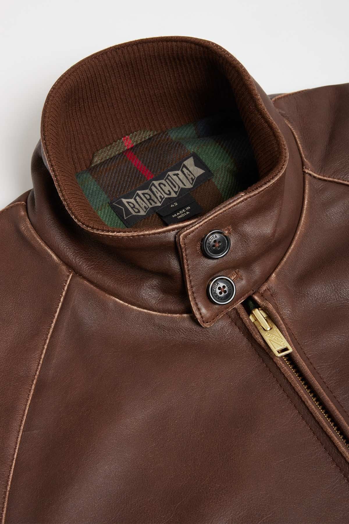Baracuta G9 Leather Jacket (Andorra) 