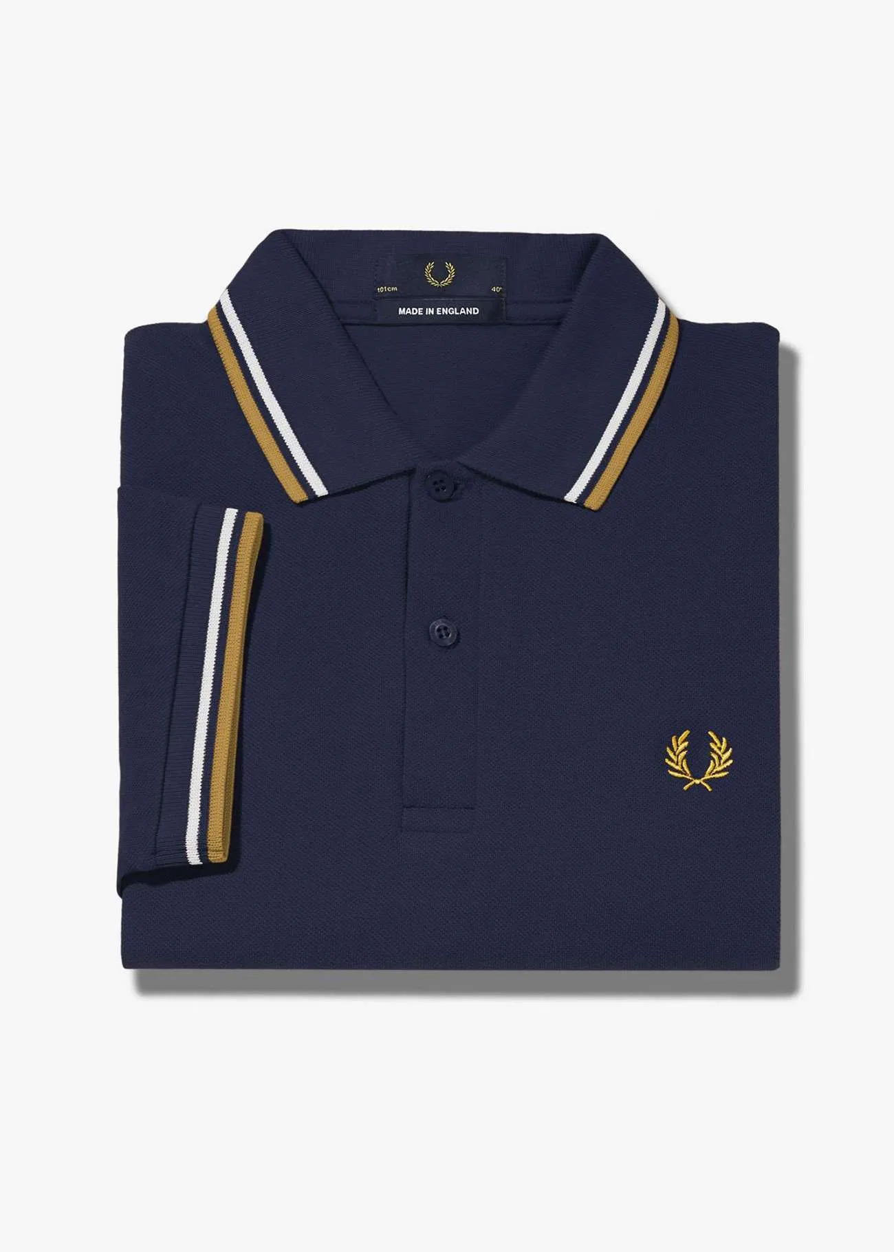 Fred Perry Poloshirt M12 in Deep Carbon P71