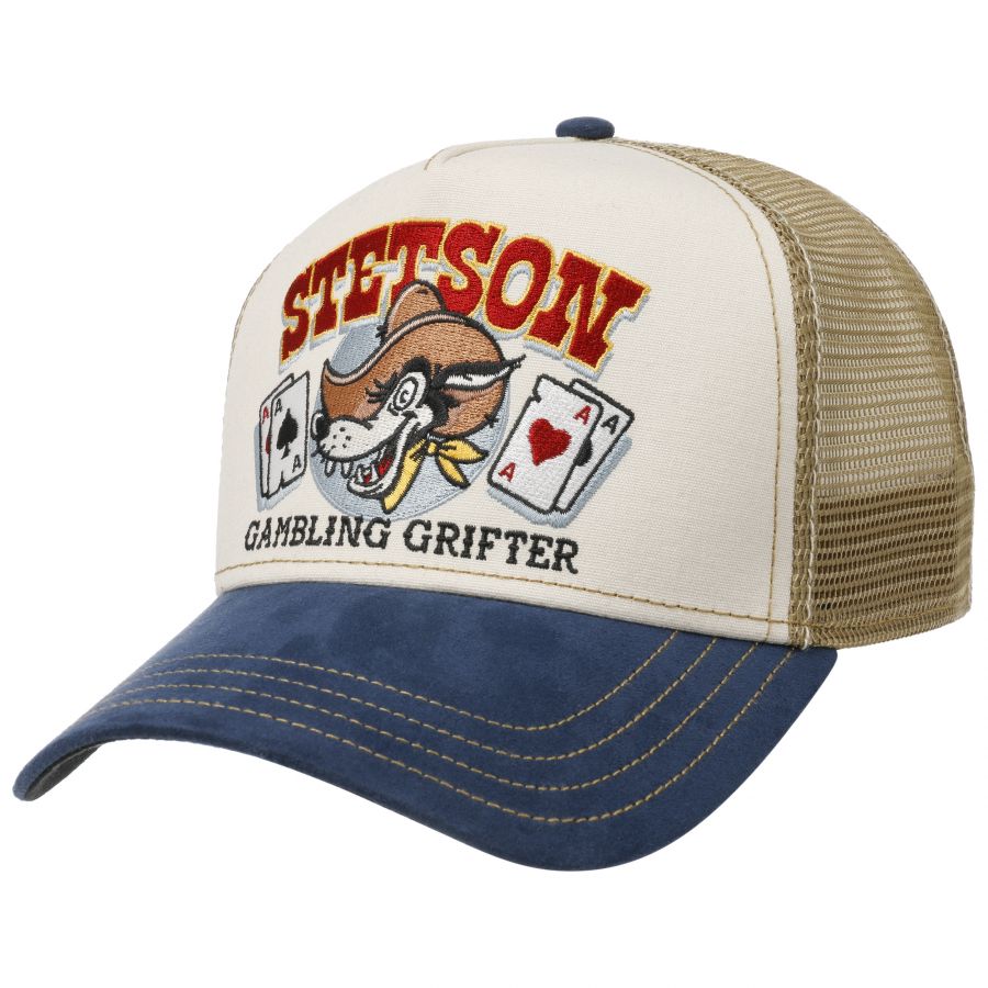 Stetson Cap Gambling Grifter in Beige