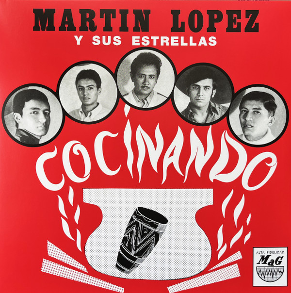  Martín López Y Sus Estrellas ‎– Cocinando (LP)