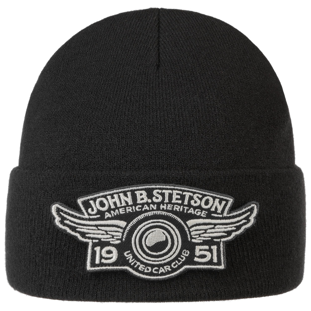Stetson Car Club Beanie Hat Black