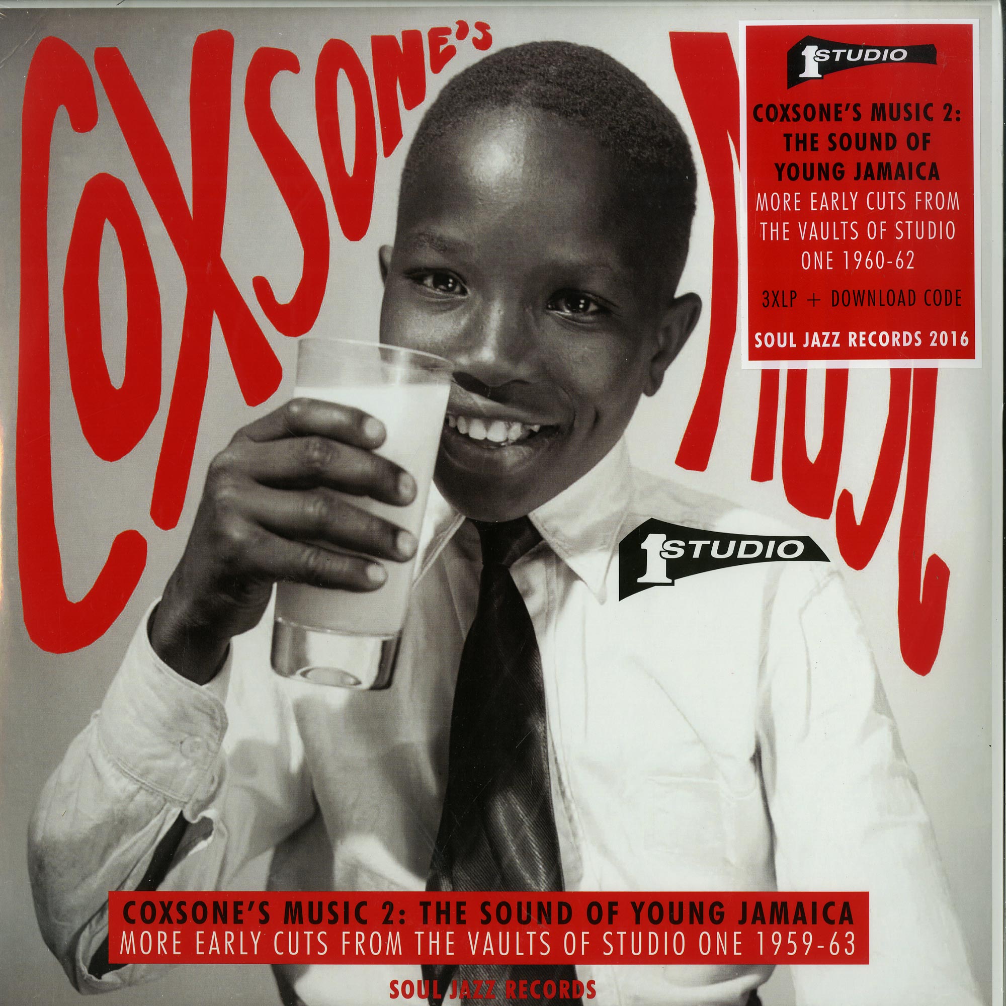 VA - Coxsone's Music 2 The Sound Of Young Jamaica-More Early Cuts From The Vaults Of Studio One 1959-63 (DOLP)