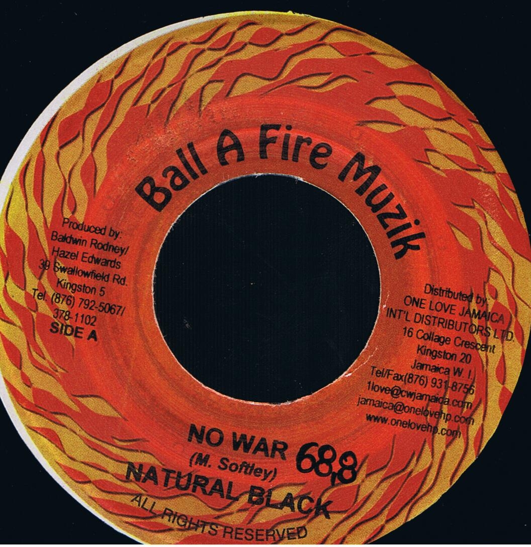 Natural Black - No War / Version (7")