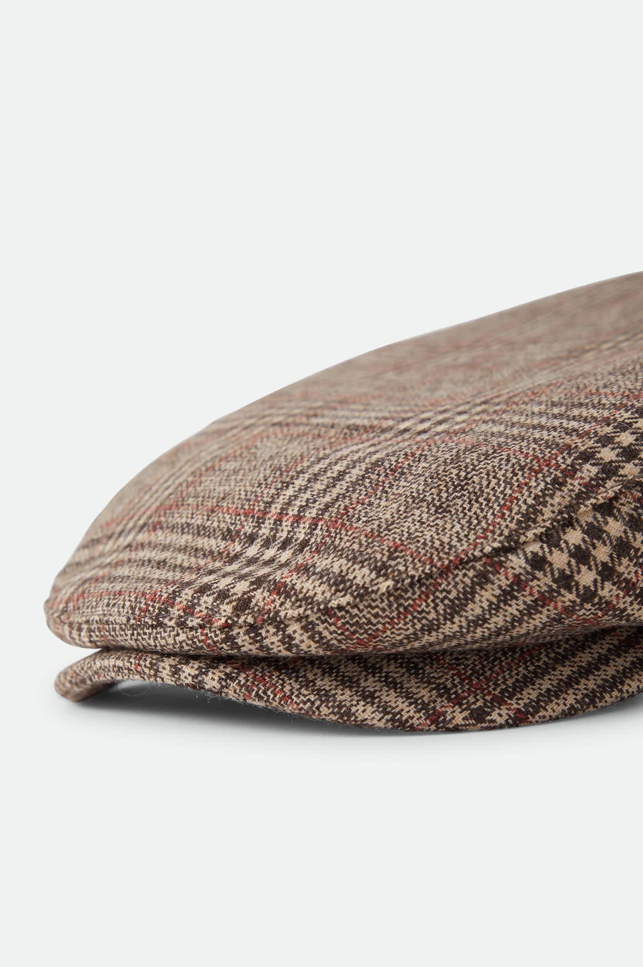Brixton Hooligan Snap Cap (Brown/Tan/Red Plaid)