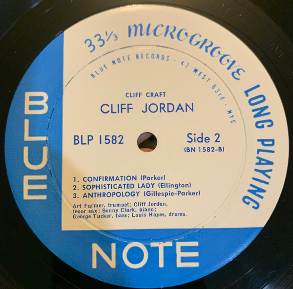 Cliff Jordan – Cliff Craft (LP)   