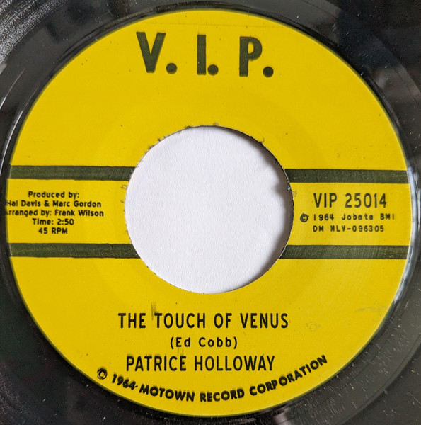 Patrice Holloway – The Touch Of Venus   (7")   