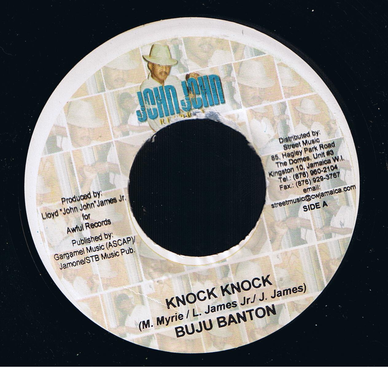 Buju Banton - Knock Knock / Version (7") 