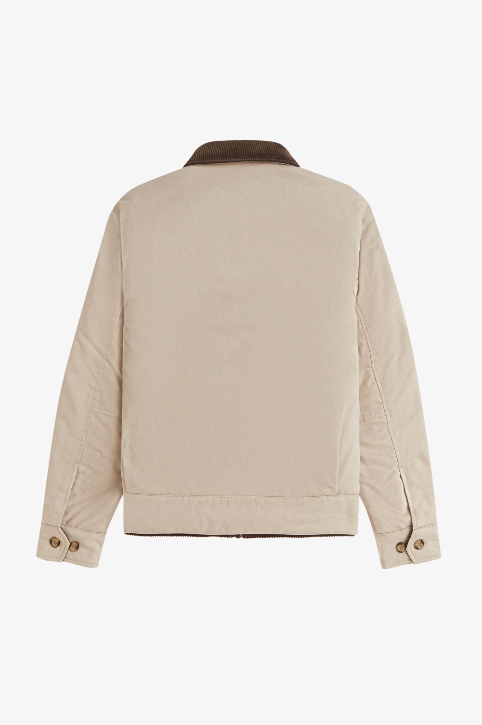 Fred Perry Cotton Caban Jacket (Warm Oat)