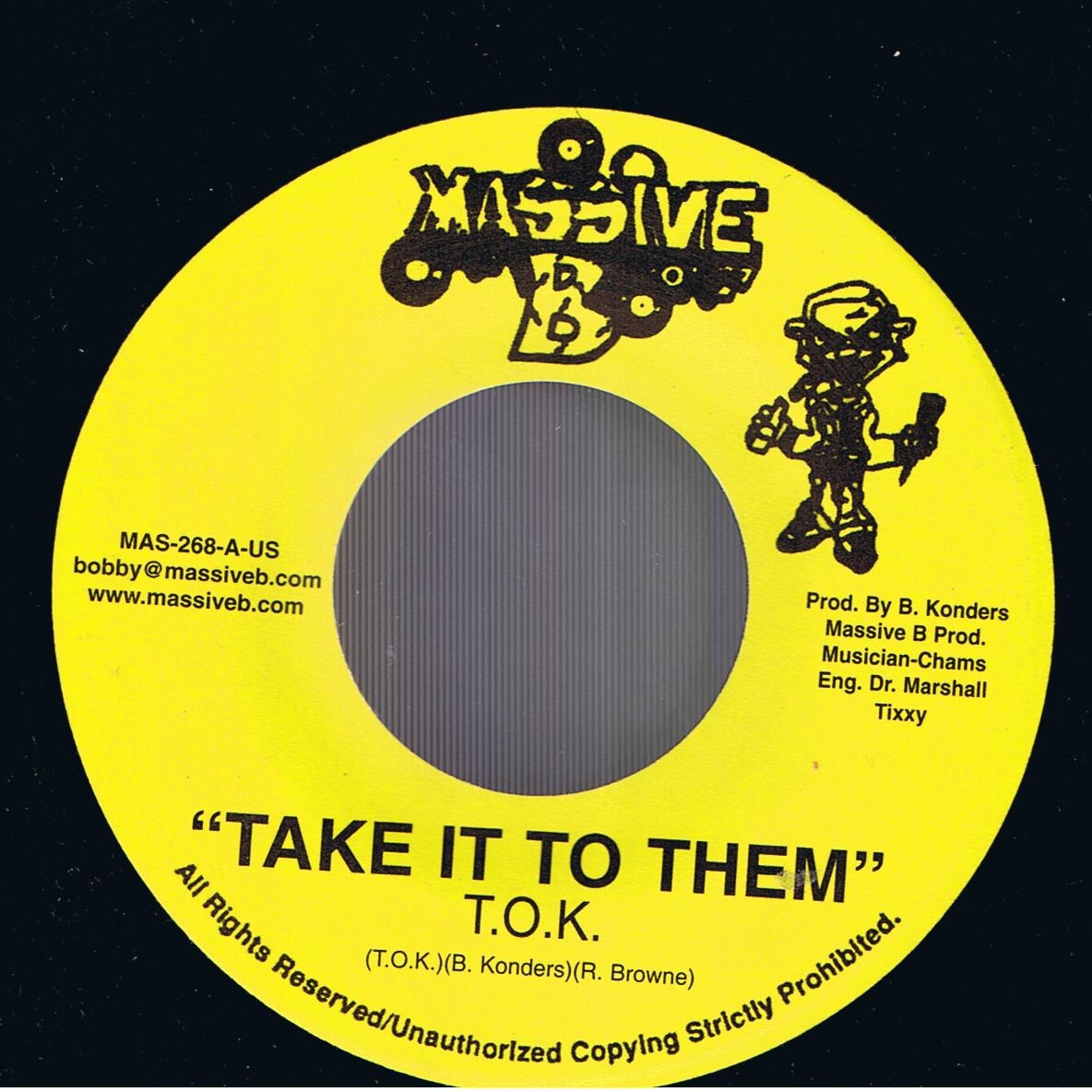 T.O.K. - Take It To Them / Version (7") 