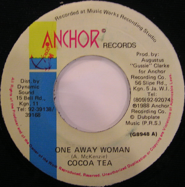 Cocoa Tea - One Away Woman / Version (7")