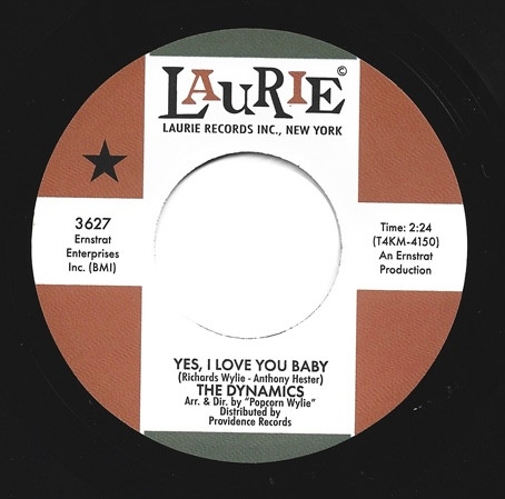 Hoagy Lands, The Dynamics – The Next In Line / Yes I Love You Baby (7")