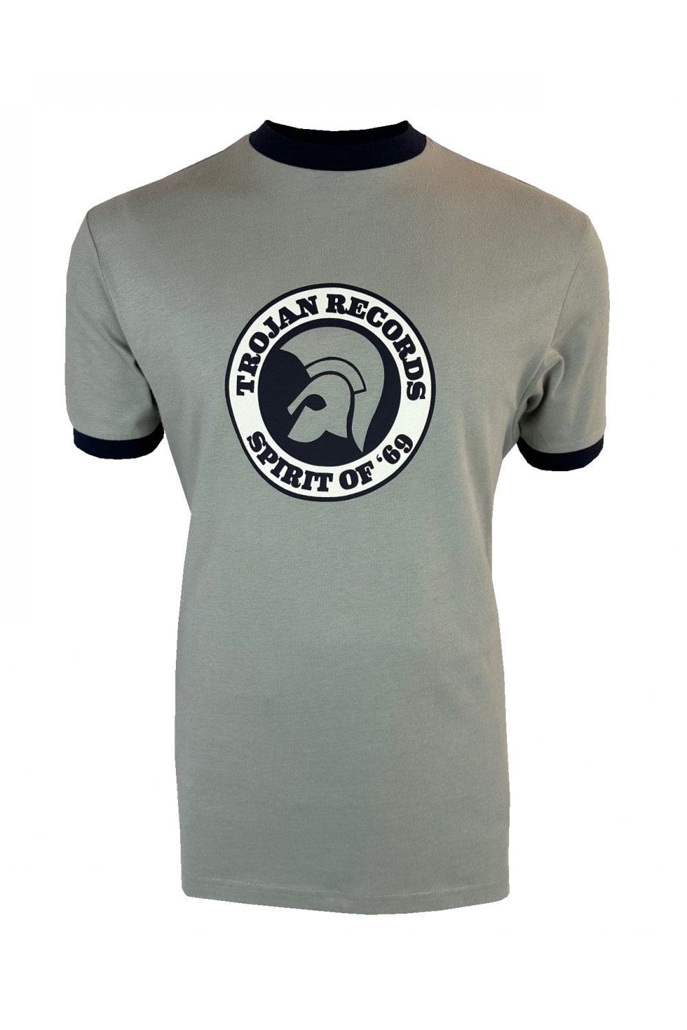 Trojan Spirit Of '69 Logo Tee (Grey) TC/1006