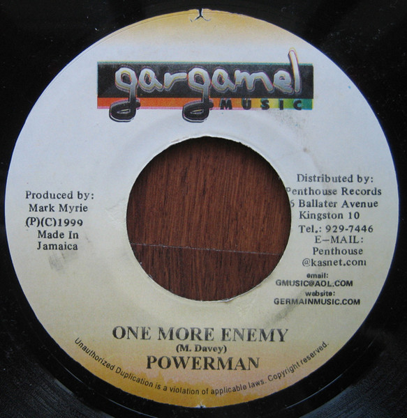 Powerman -  One More Enemy / Stepping Stone - Version