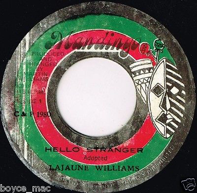 Lajaune Williams - Hello Stranger / Jah Martin All Stars - Stranger In Dub (7")
