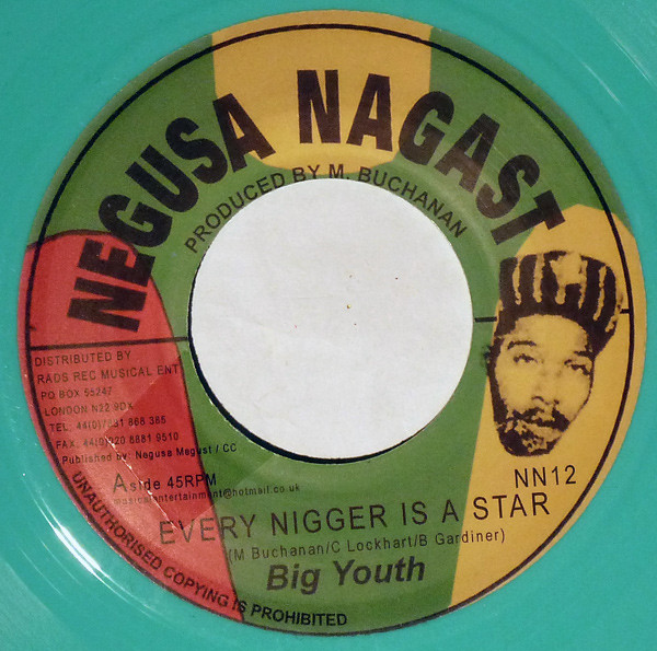 Big Youth - Every Nigger Is A Star / Version (7")