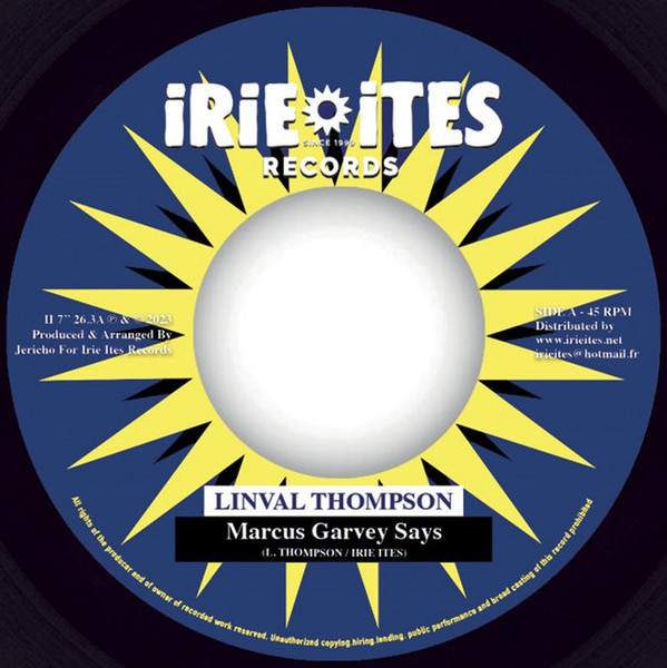 Linval Thompson / Trinity – Marcus Garvey Says / Gimme Back Mi Culture (7")  