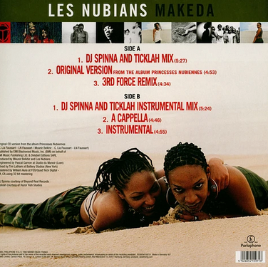 Les Nubians - Makeda (Remixes)  (LP)  RSD 26     
