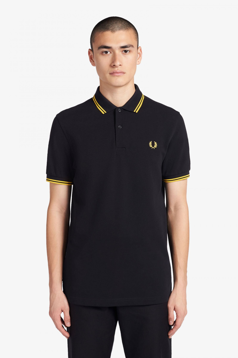 Fred Perry Poloshirt Black 506-XXL