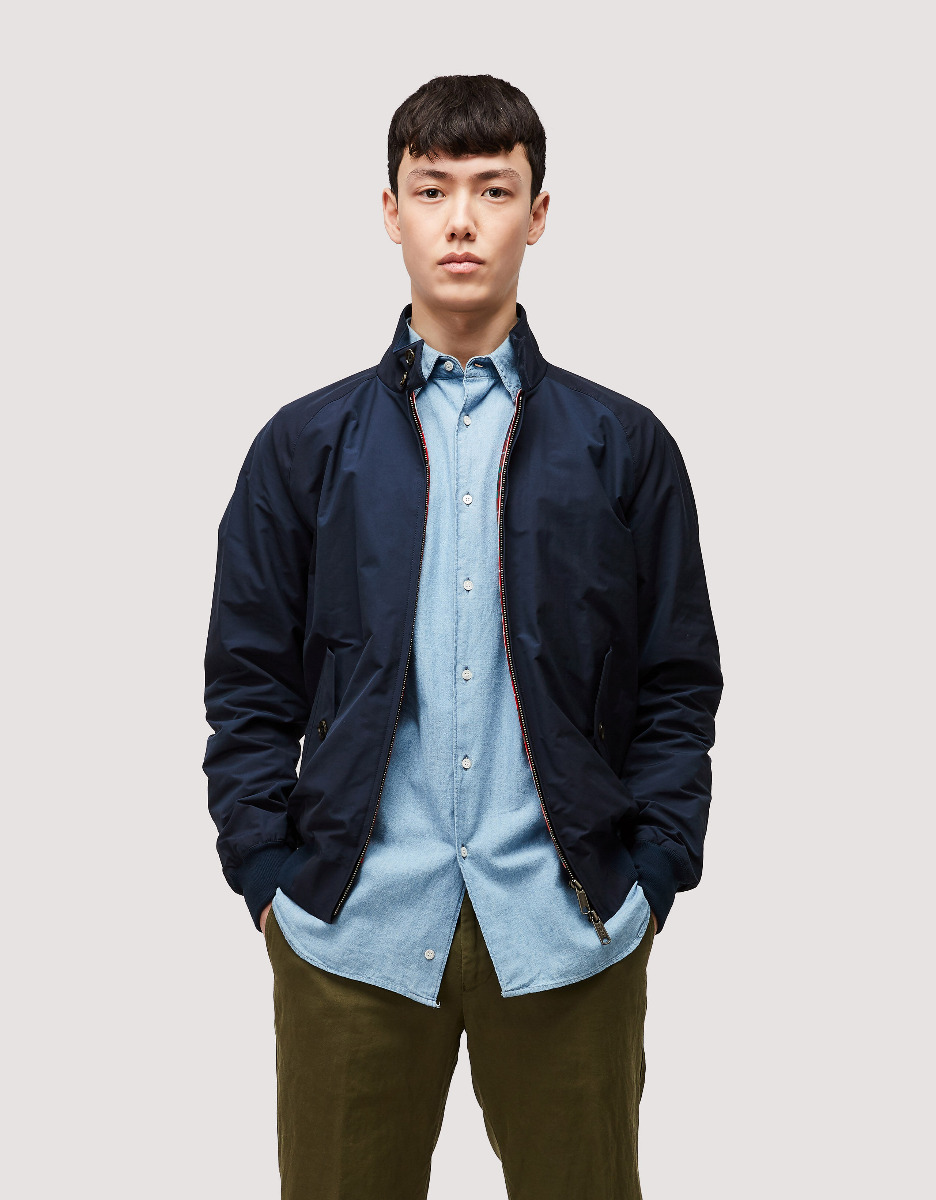 Baracuta G9 Harrington Navy-40
