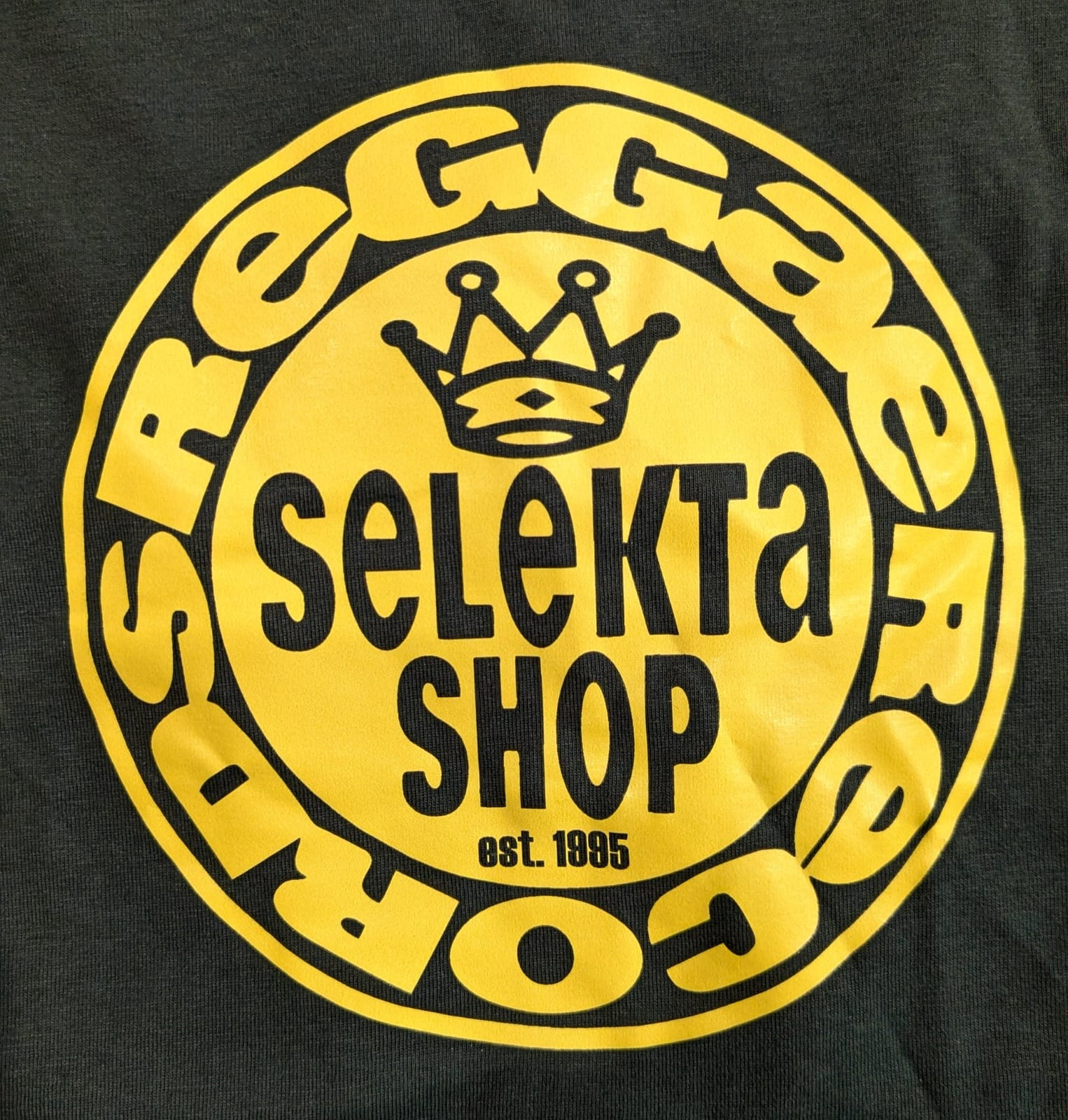 Selekta Shop Logo Shirt (Dark Green/Tropical Yellow)