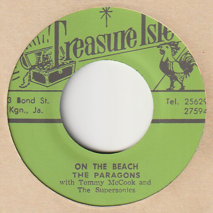 The Paragons - On The Beach / Tommy McCook - Theme From The Sandpiper (7")