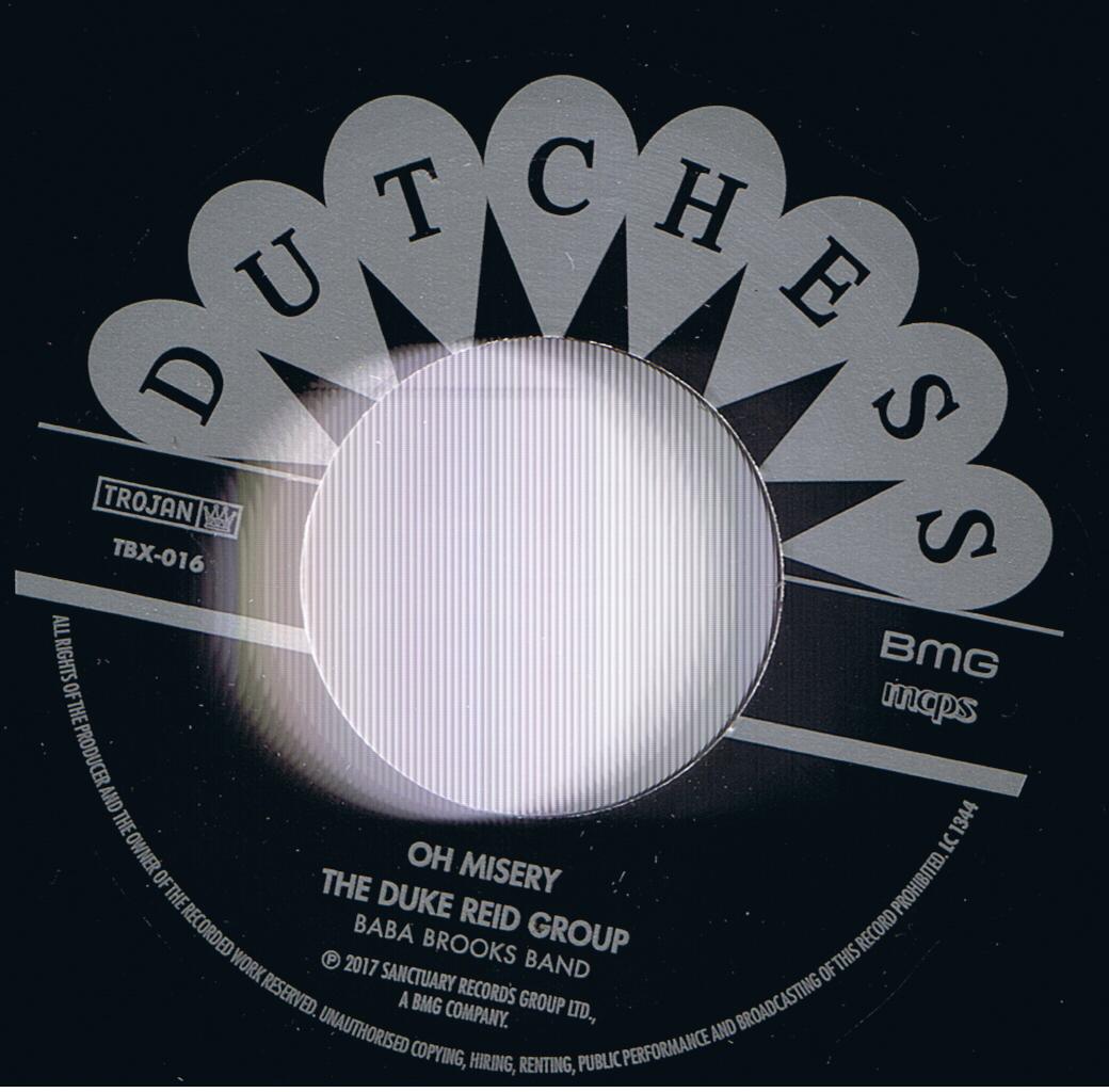 The Duke Reid Group - Oh Misery / The Rio Grandes - Fooling Around (7")