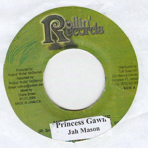 Jah Mason - Princess Gawn (7")