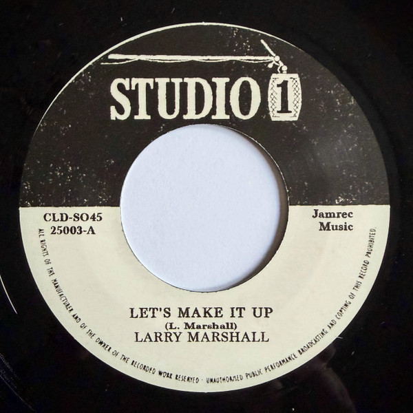 Larry Marshall / Burning Spear – Let's Make It Up / Free (7")