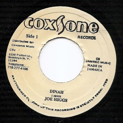 Joe Higgs - Dinah / The Wailers - Habbits (7")