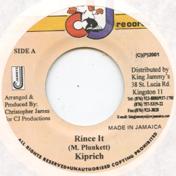 Kiprich / Delly Ranks – Rince It / Four Corner  (7")                        