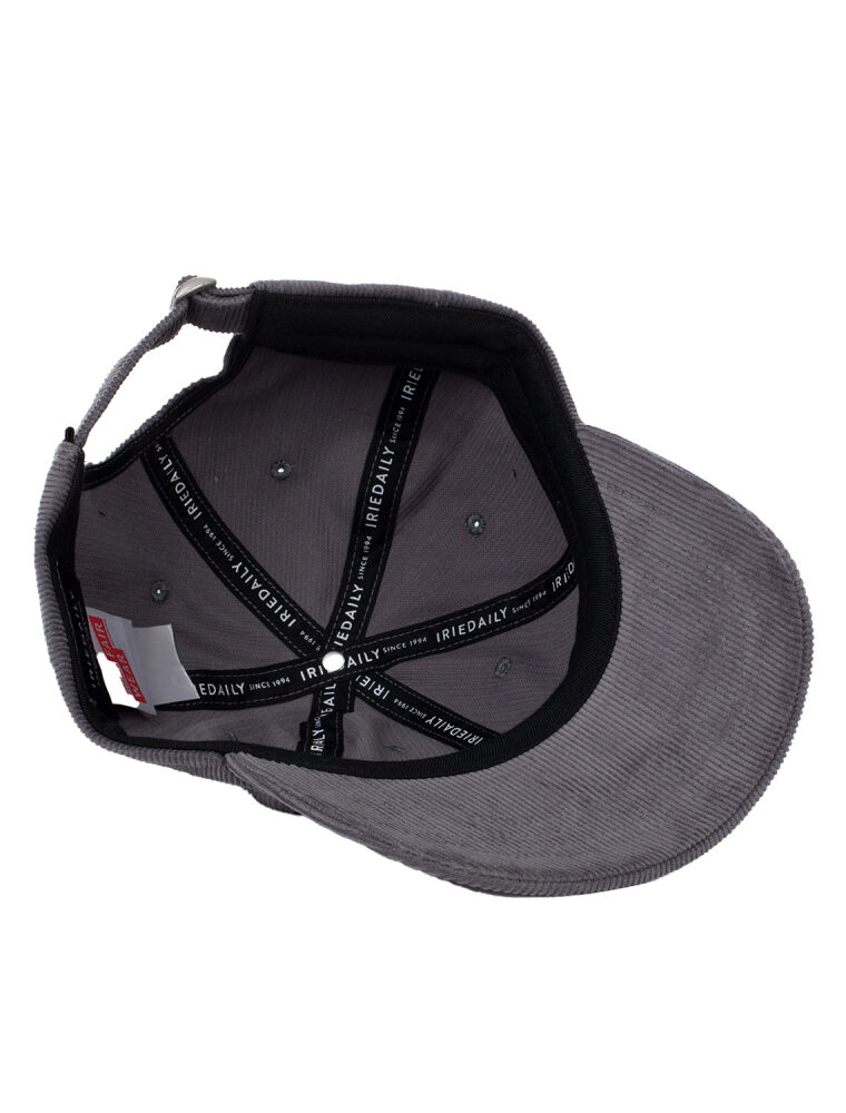 Iriedaily Corvin Dad Cap in Anthracite