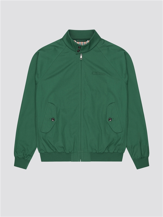 Ben Sherman Harrington Jacke Green-XXL