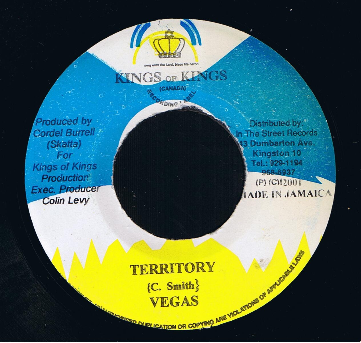 Mr. Vegas - Territory / Version (7") 