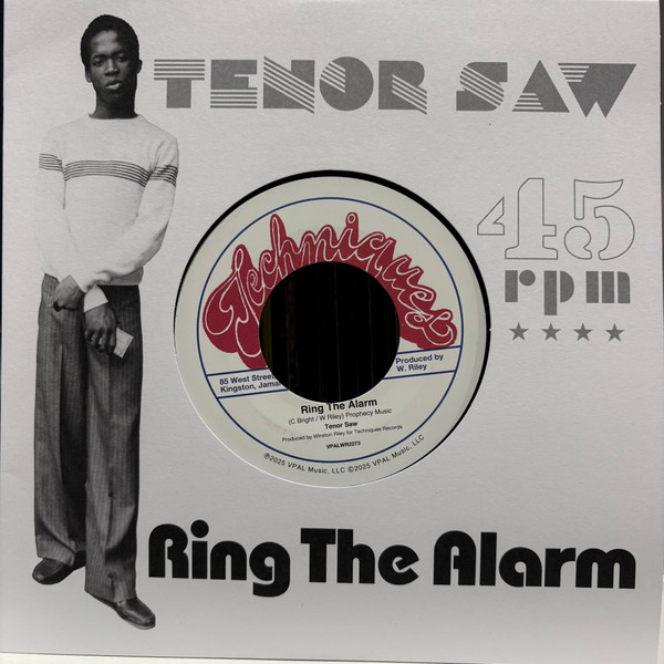 Tenor Saw - Ring The Alarm (7")