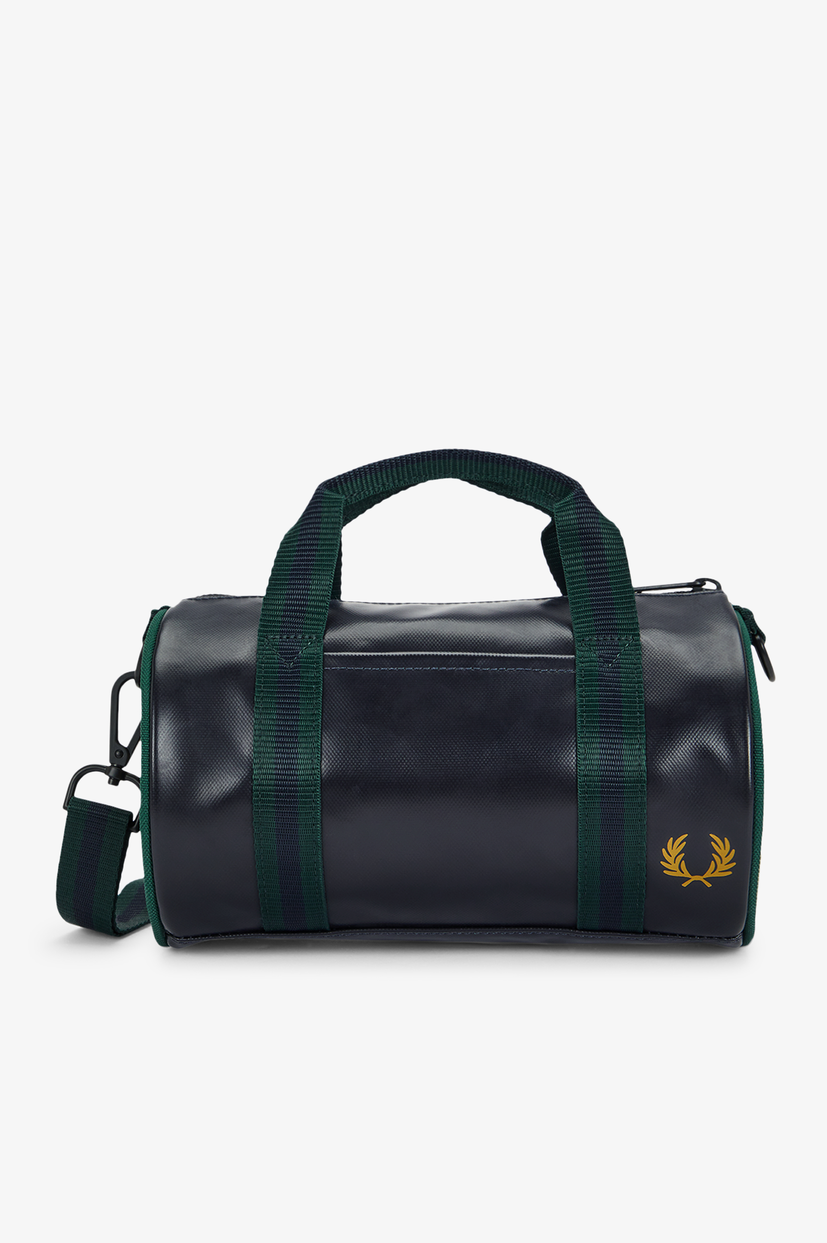 Fred Perry Classic Mini Barrel Bag (Navy/Grassroots)