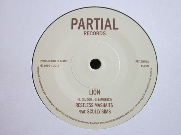 The Restless Mashaits feat. Scully Sims - Lion / The Restless Mashaits - Dub Lion (7")