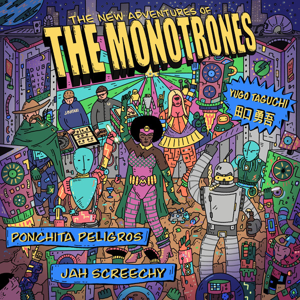The Monotrones - New Adventures (12")