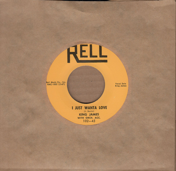 King James - I Just Wanta Love / Wild Wooly Woman (7")