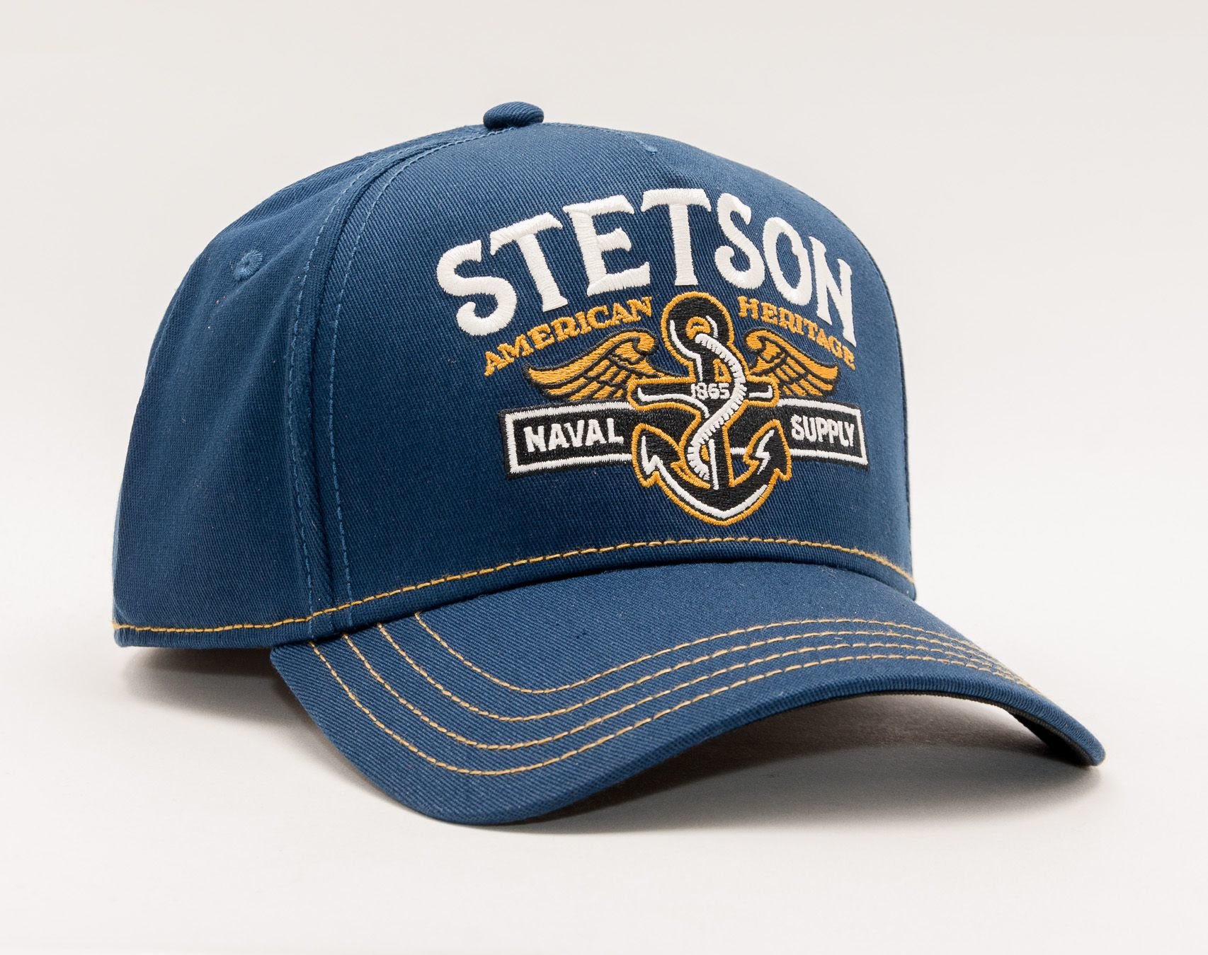 Stetson Cap Naval Supply in Blau