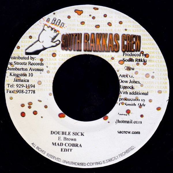 Mad Cobra – Double Sick (7")     Mad Cobra – Double Sick (7")