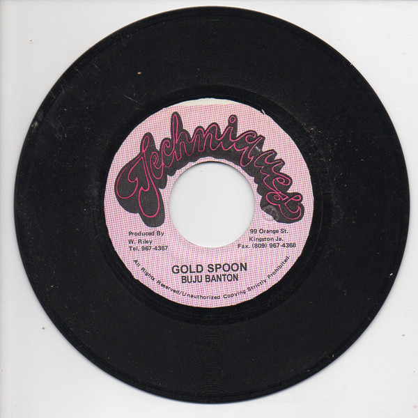 Buju Banton - Gold Spoon / Version (7")