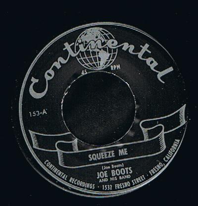 Joe Boots - Squeeze Me (7")