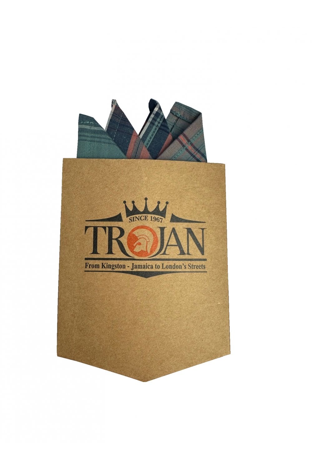 Trojan Large Check Shirt (Slate) TC/1048